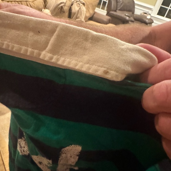 Polo Ralph Lauren Shirt Mens Large RL Rafting River Navy Yellow Blue Snap - Picture 3 of 3